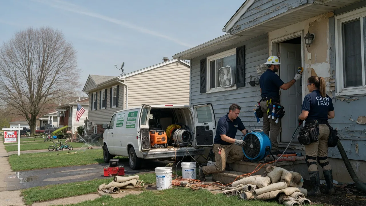 Flood Cleanup in Dows, IA near me