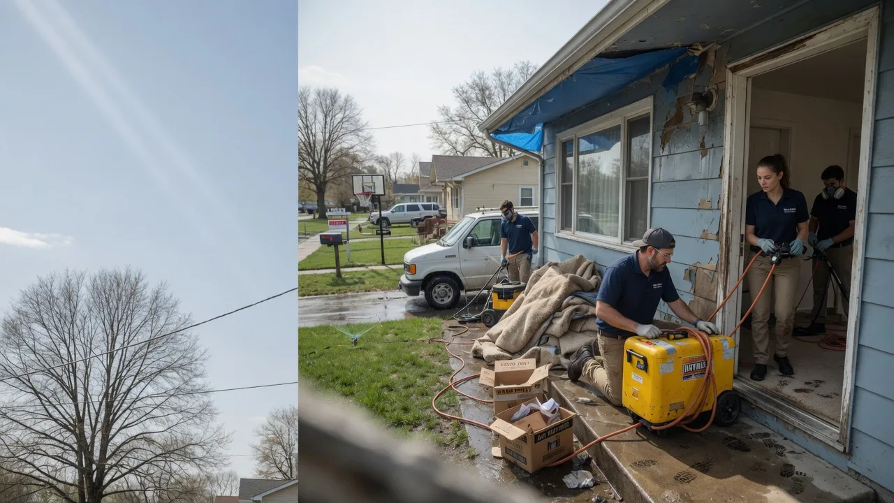 Basement Flood Cleanup in Dows, IA near me